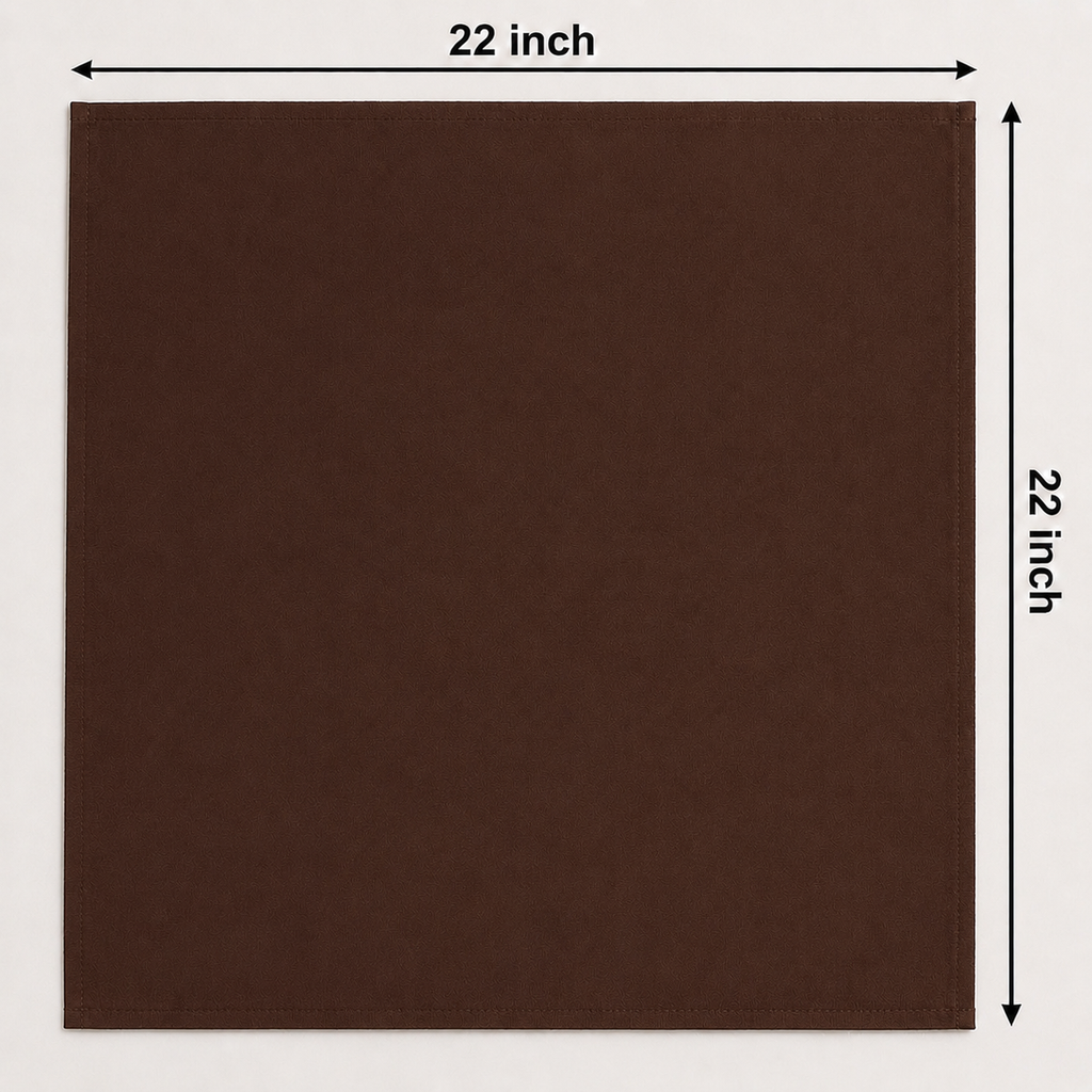 Velora chocolate brownLuxe Bandana Scarf