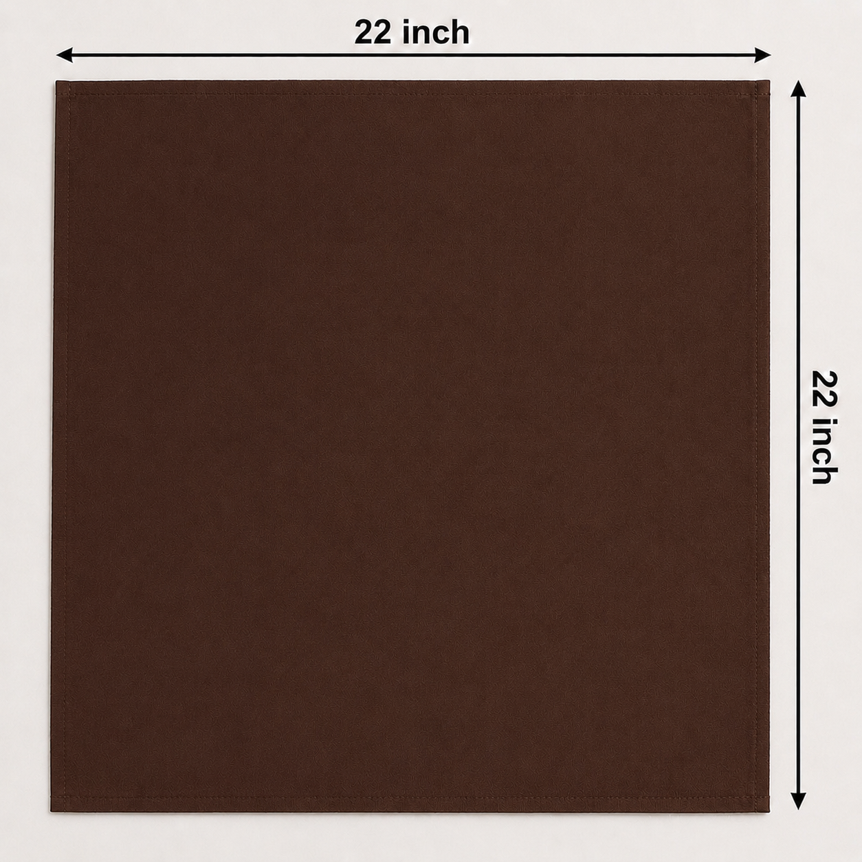 Velora chocolate brownLuxe Bandana Scarf