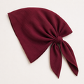 Velora Maroon Luxe Bandana Scarf