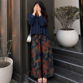 Navy Bloom Luxe Co-Ord