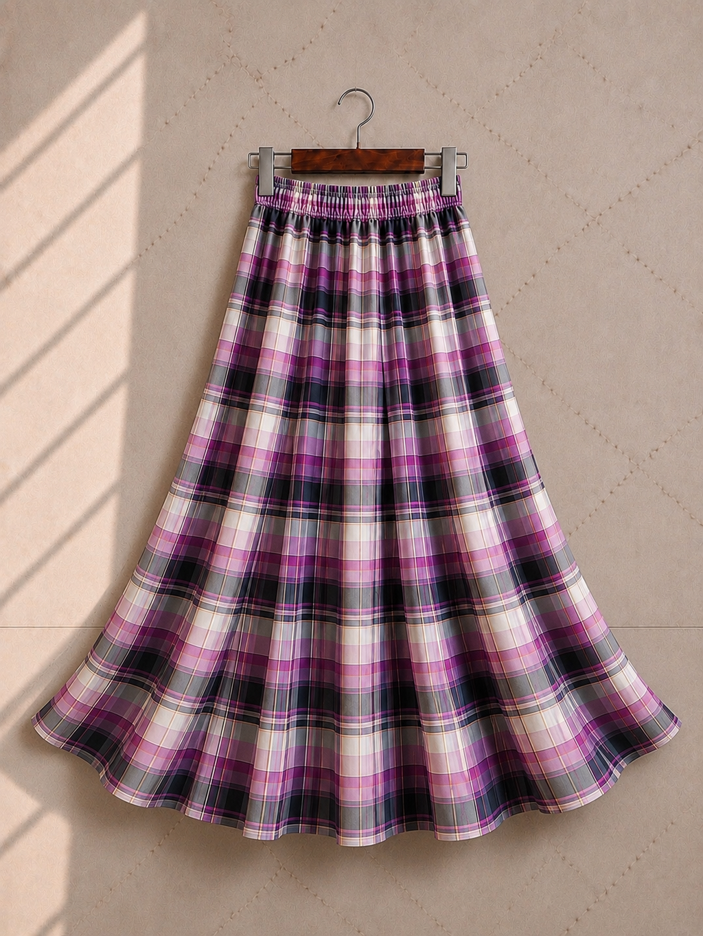 Midnight Elegance Maxi Skirt