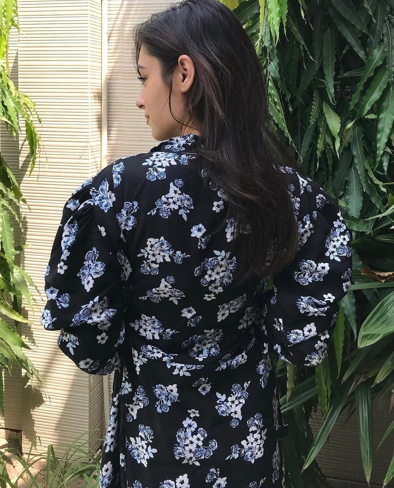 Midnight Bloom Floral Maxi Dress