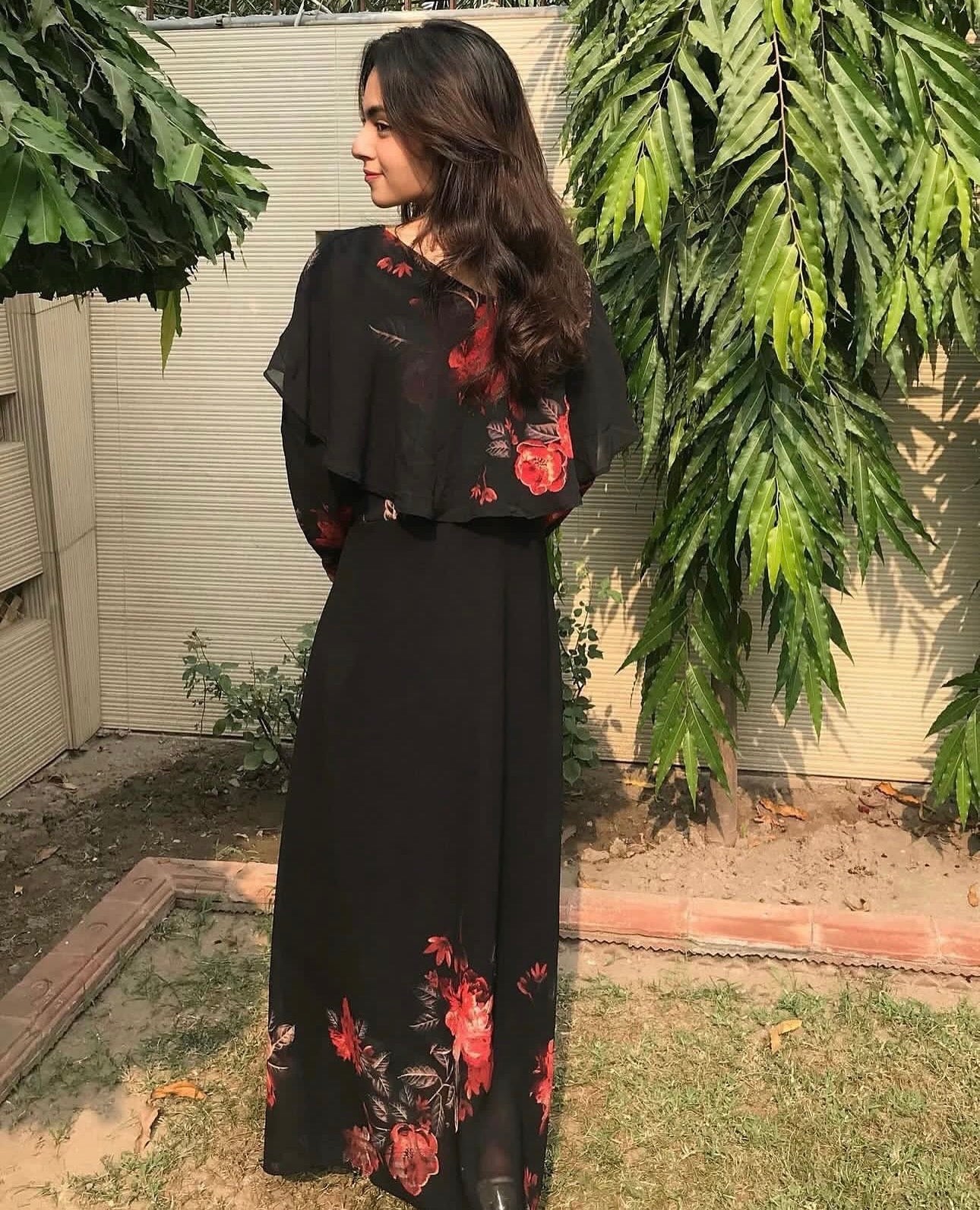 Midnight Bloom Floral Maxi Dress