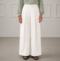 Elegant Black Wide-Leg Trousers