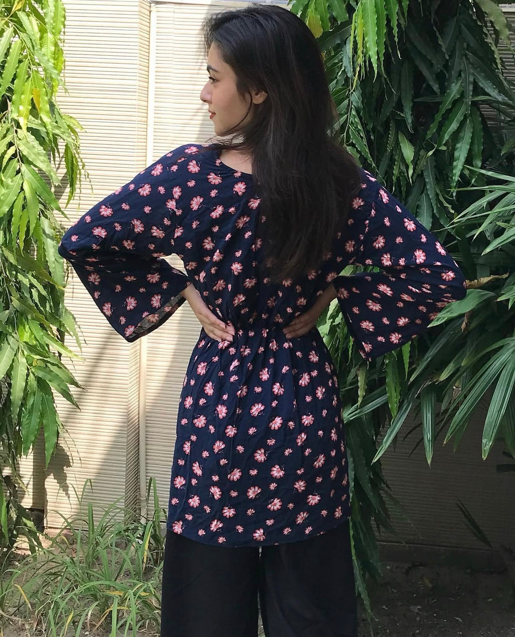 Blossom Charm Smocked Floral Top