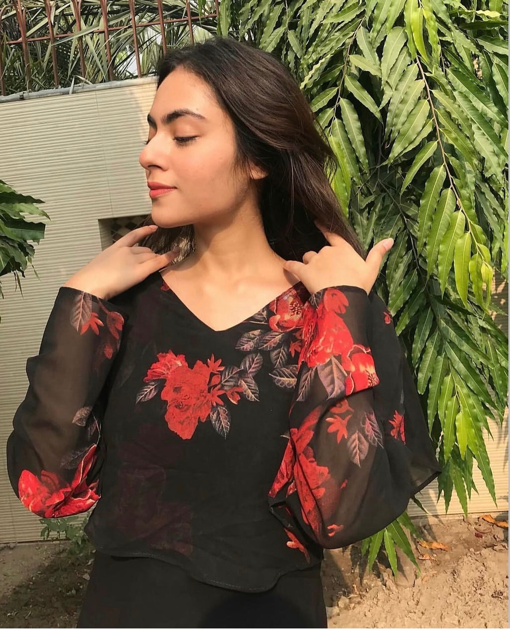 Midnight Bloom Floral Maxi Dress