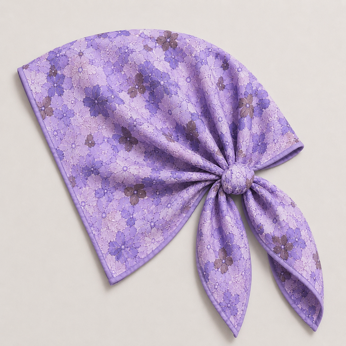 Velora Luxe Lilac bandana